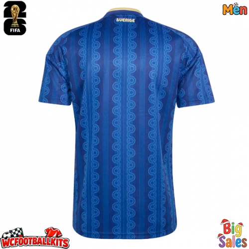 Sweden Replica Away Stadium Shirt World Cup 2026 Short Sleeve